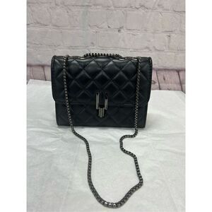 Quilted Black Crossbody Bag